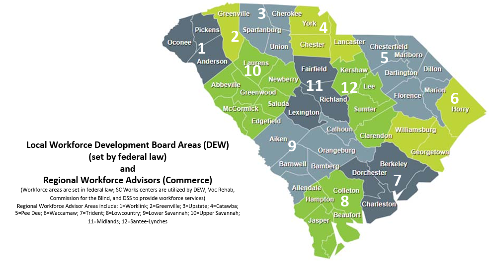 Workforce Areas